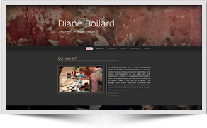 site internet Diane Boilard