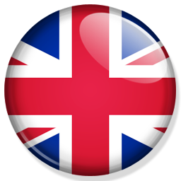 Drapeau rond anglais